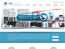 Tablet Screenshot of cmtint.com
